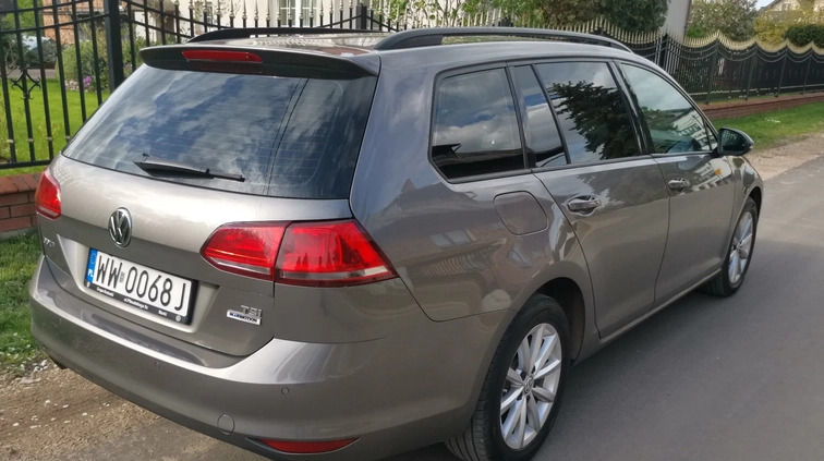 Volkswagen Golf cena 41900 przebieg: 208000, rok produkcji 2015 z Marki małe 379